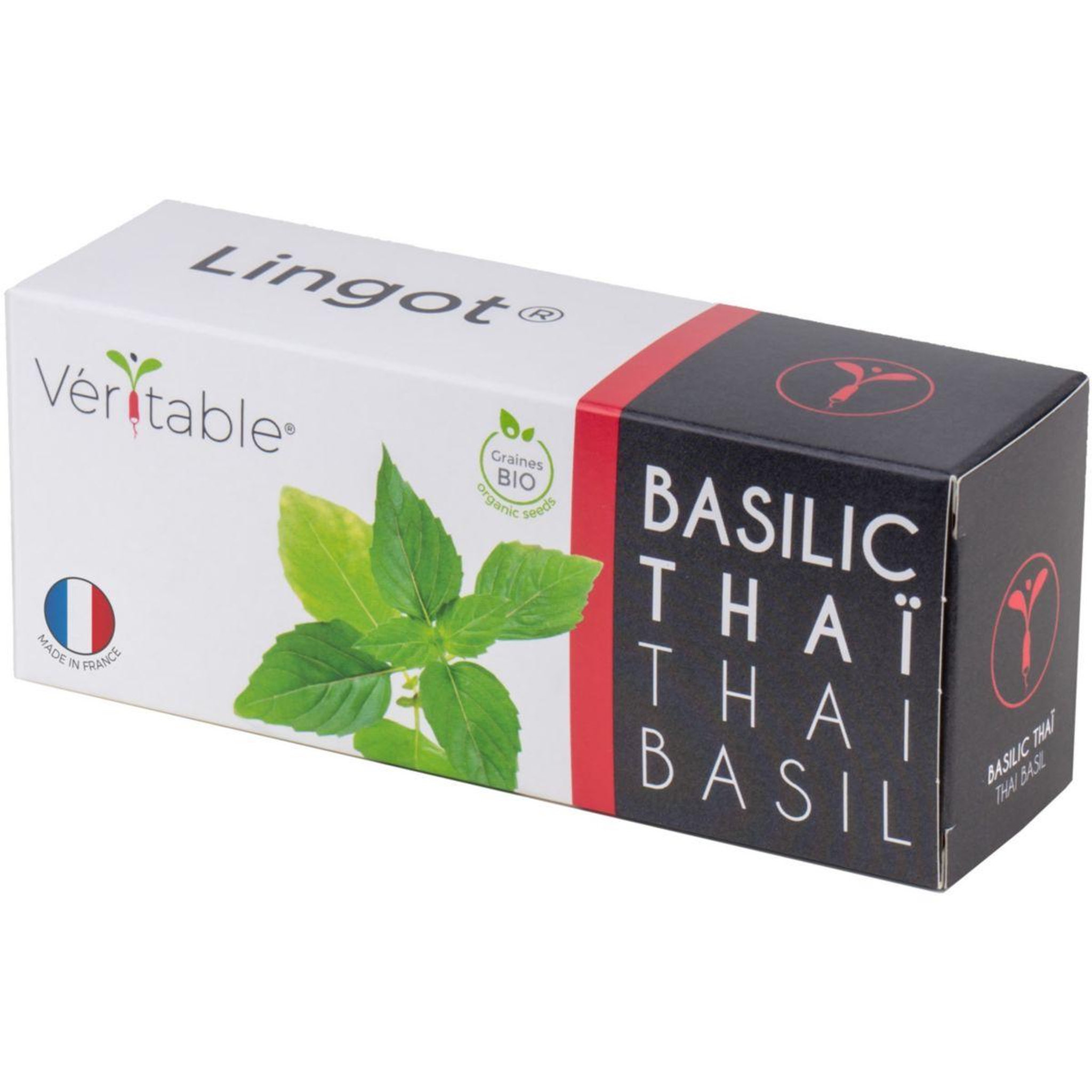 VERITABLE Recharge jardin d'intérieur Basilic Thai BIO
