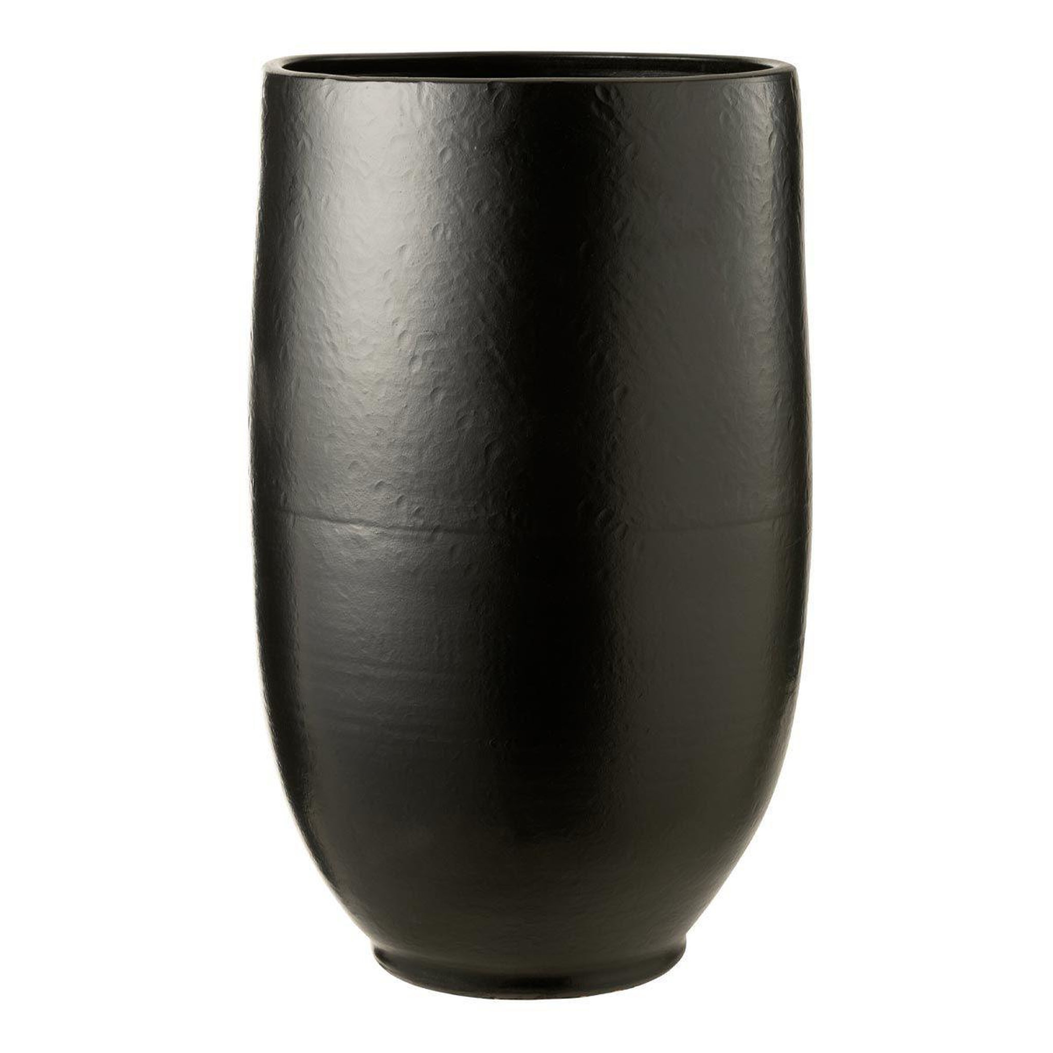 J-LINE Cache-Pot Poterie  Ying  90cm Noir