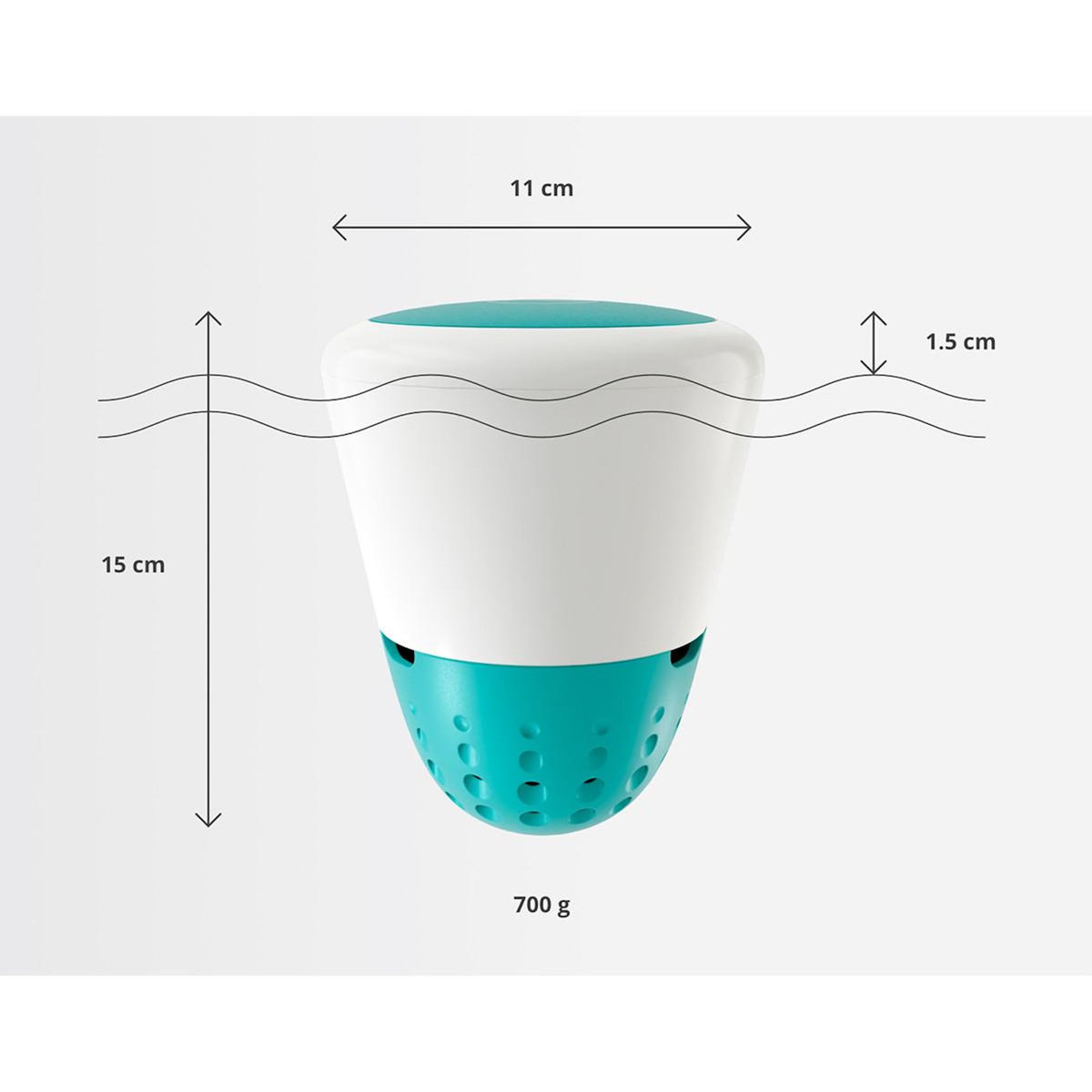 ONDILO Analyseur d?eau connecté pour piscine chlore-brome + kit de calibration - ico pool v2 cl-br essential+