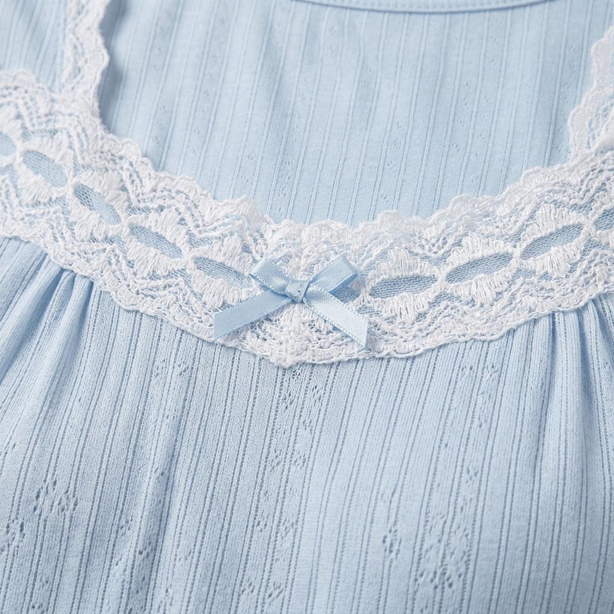 Voir la diapositive 3 : OZABI OZABI Chemise de Nuit Femme Dentelle Ultra Léger