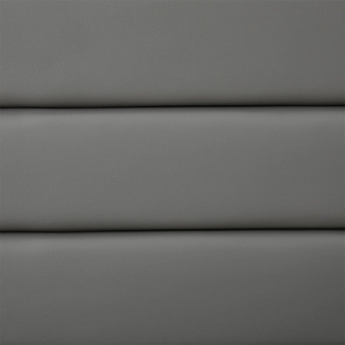 IDIMEX Lit 1 place HUDSON, 90 x 190 cm, capitonné avec sommier, revêtement synthétique