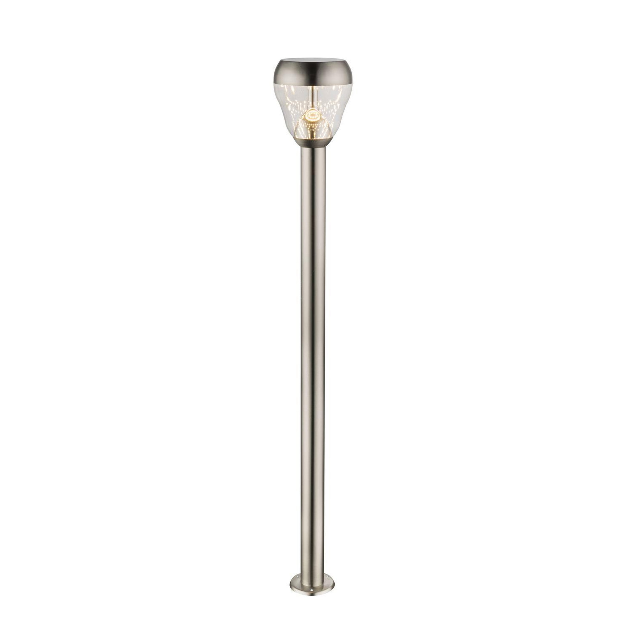 Voir la diapositive 1 : GLOBO Borne Luminaire d'extérieur H. 110 cm - Argent chromé