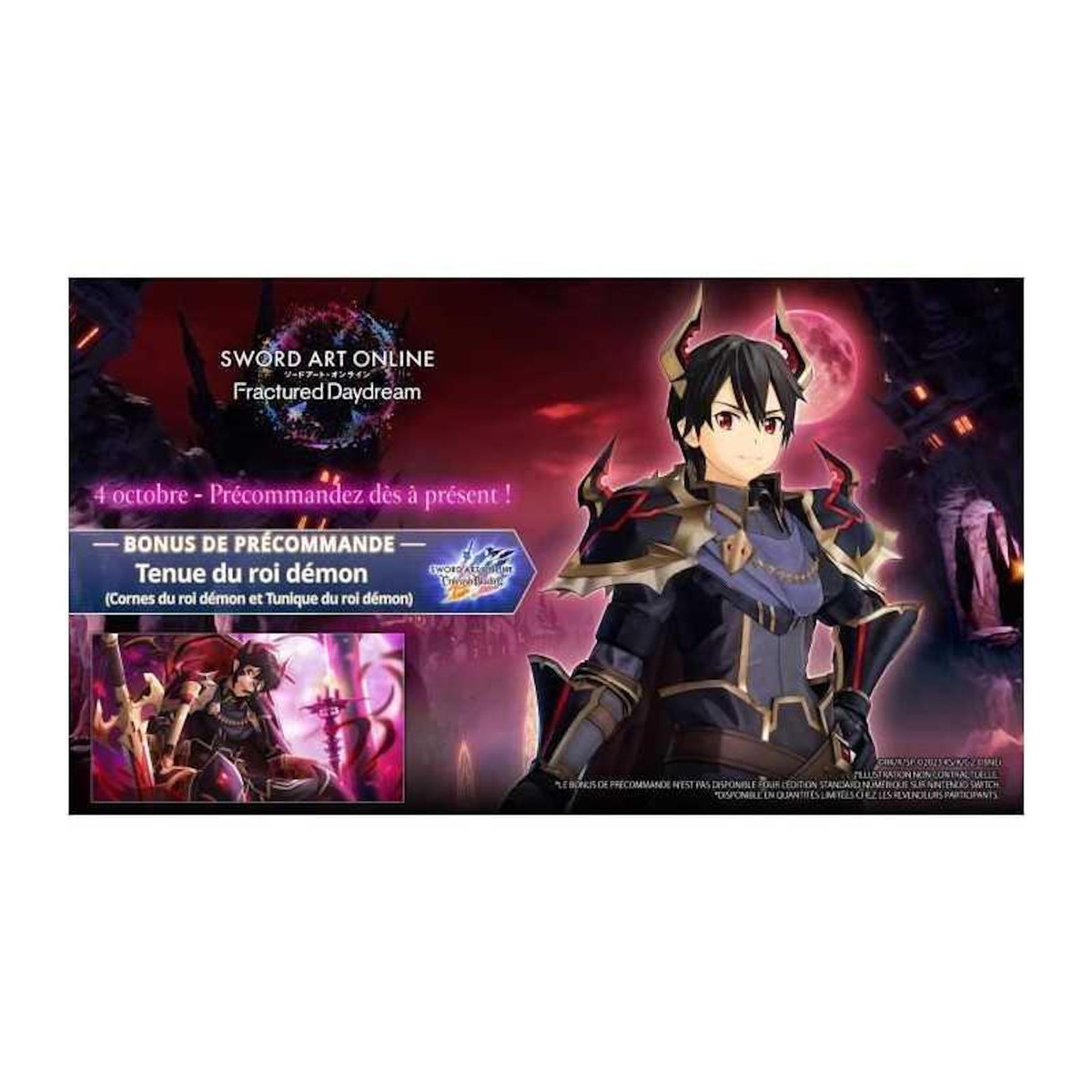 Namco Sword Art Online Fractured Daydream PS5