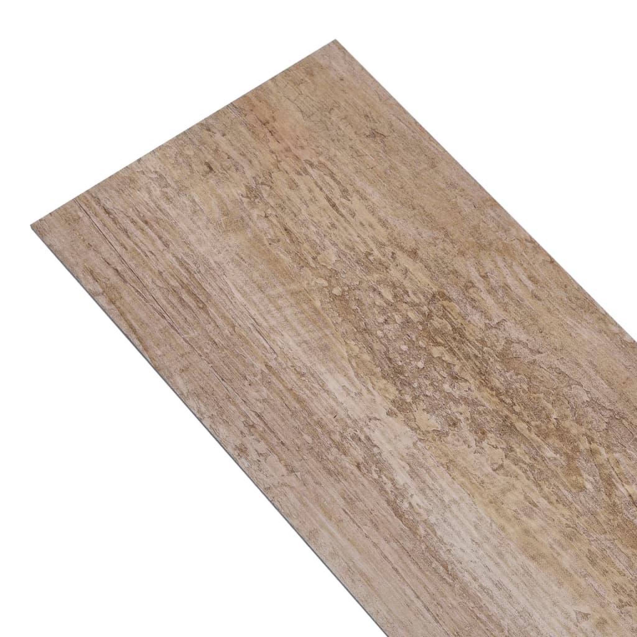 Voir la diapositive 4 : VIDAXL Dalles de plancher PVC 5,02 m^2 2mm autoadhesif delavage de bois