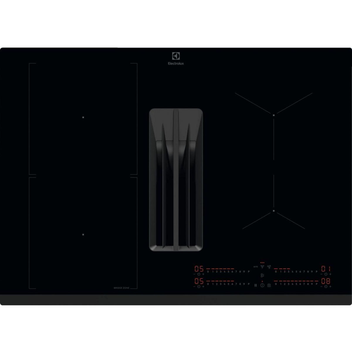 ELECTROLUX Plaque induction aspirante KCC73443 Bridge