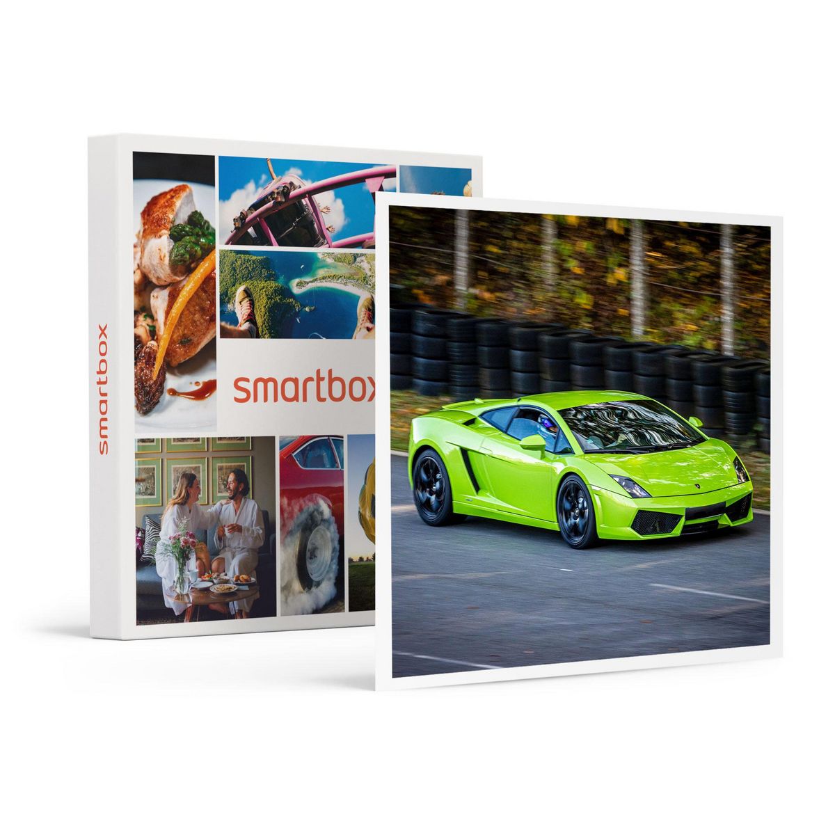 Smartbox Stage de pilotage : 3 tours sur le circuit de Trappes en Lamborghini Gallardo LP 560 - Coffret Cadeau Sport & Aventure