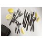 Voir la diapositive 3 : TOP CHEF Ménagère noire 16 pcs