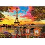 EDUCA Puzzle 3000 pièces : Coucher de soleil à Paris