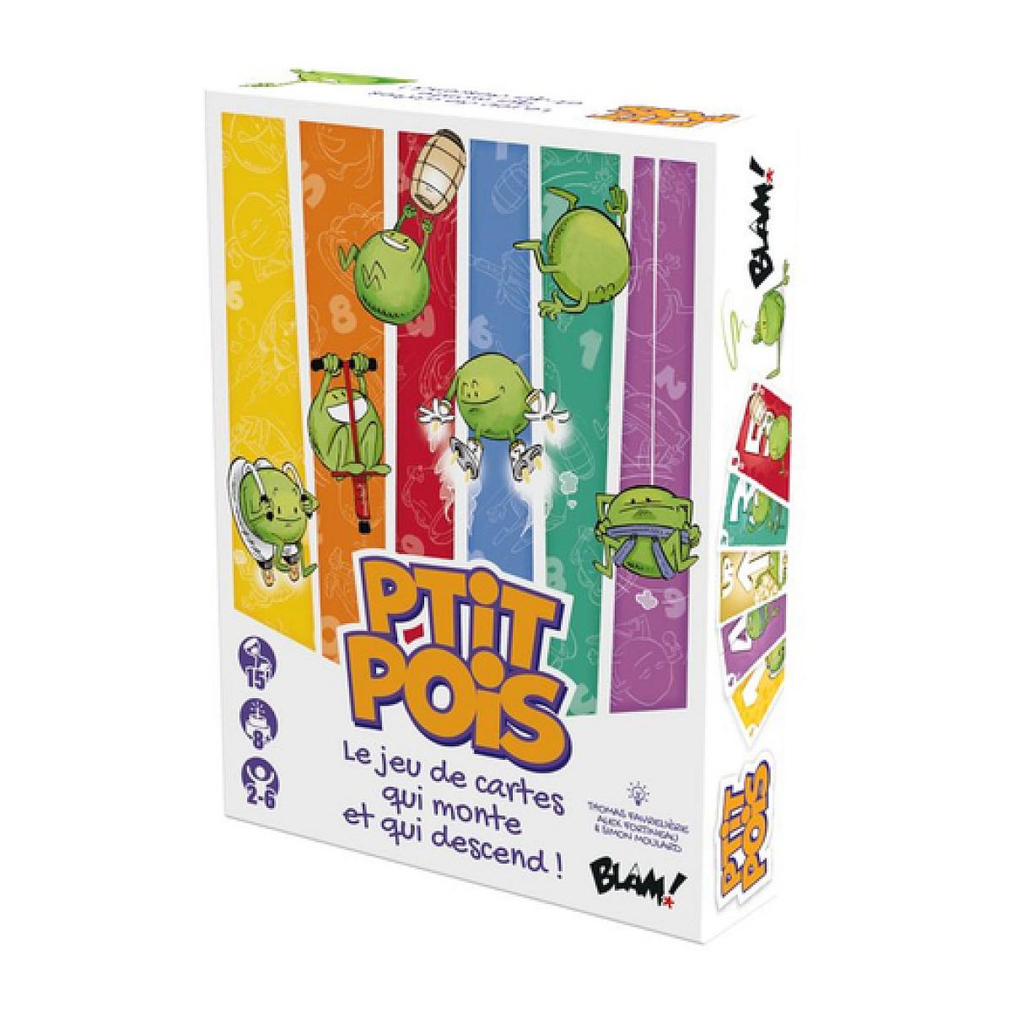 Voir la diapositive 3 : Blackrock Editions PTIT POIS 15 min Jeu de cartes