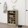 Voir la diapositive 1 : VIDAXL Armoire a chaussures Chene Sonoma 60x35x92 cm Bois d'ingenierie