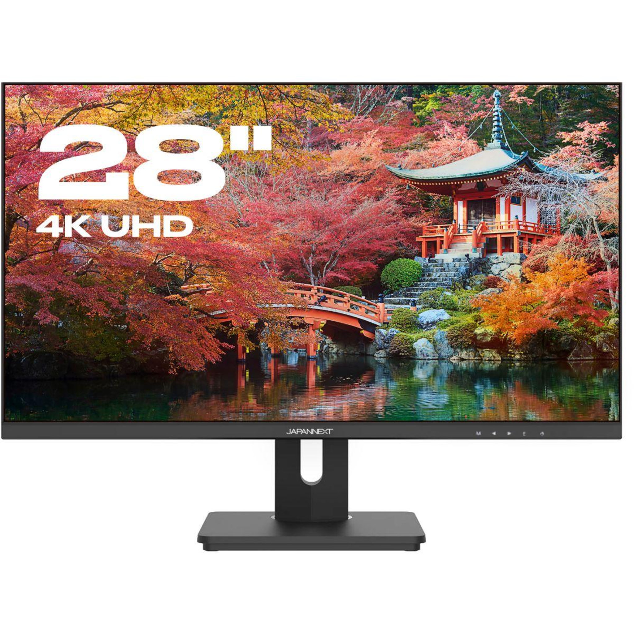 Voir la diapositive 2 : JAPANNEXT Ecran PC 4K JN-IPS280UHD60F-C65W-HSP Plat 28