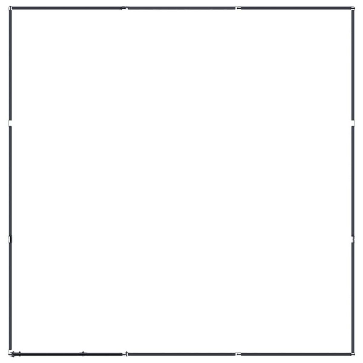 VIDAXL Chenil d'exterieur pour chiens Acier 8,29 m²