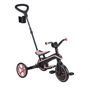 Voir la diapositive 2 : Globber Tricycle Trike Explorer Foldable 4 En 1 Rose pastel