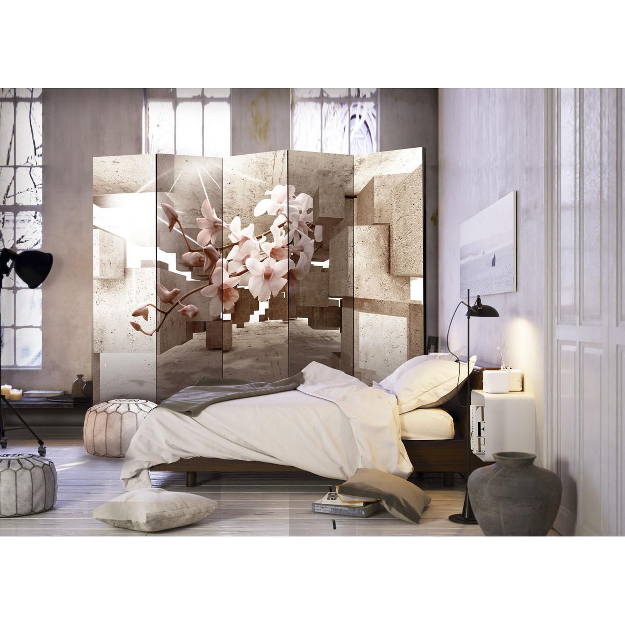 Voir la diapositive 2 : Paris Prix Paravent 5 volets  little miracles  172x225cm