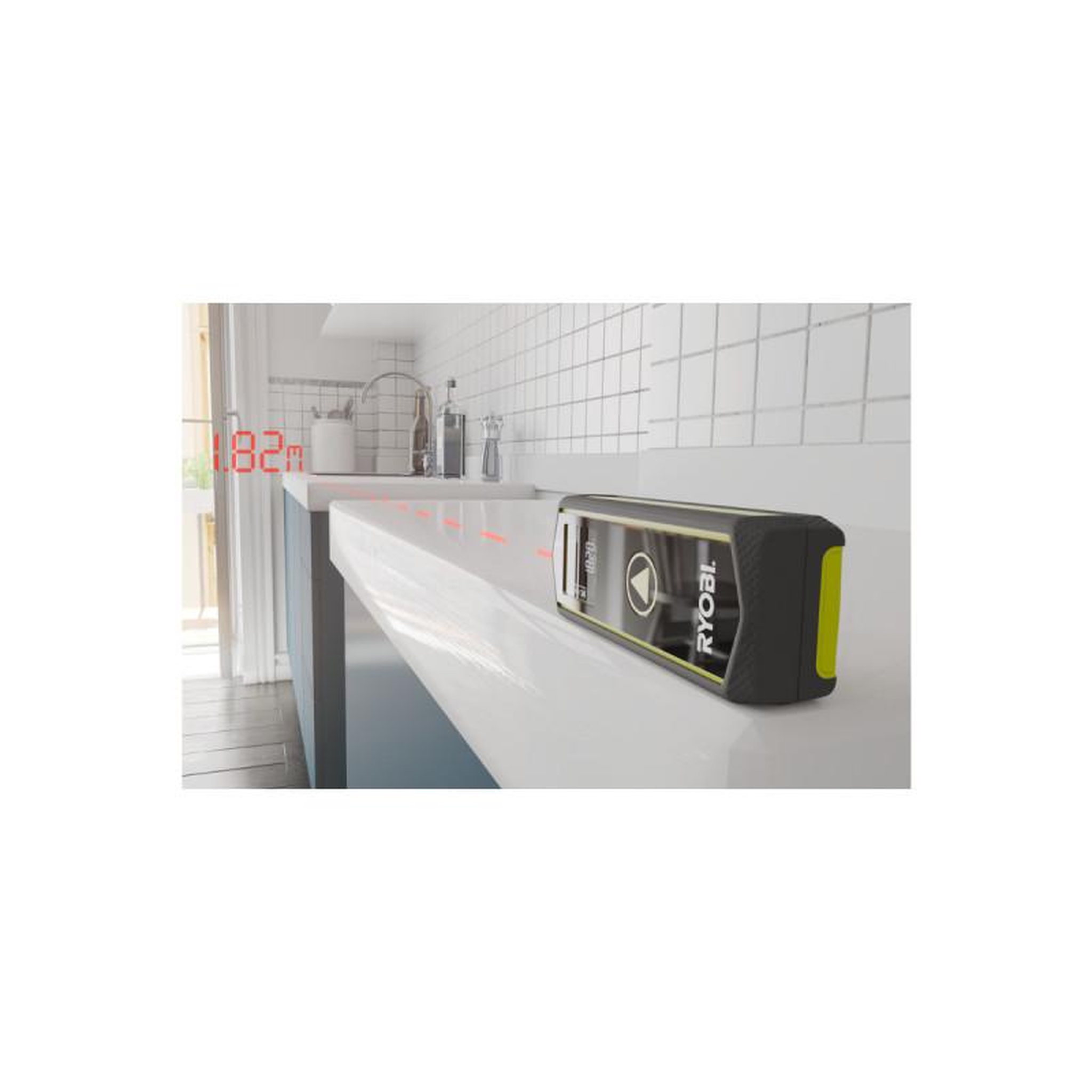 Voir la diapositive 4 : Ryobi Télémètre Laser RYOBI - 20m de portée - RBLDM20