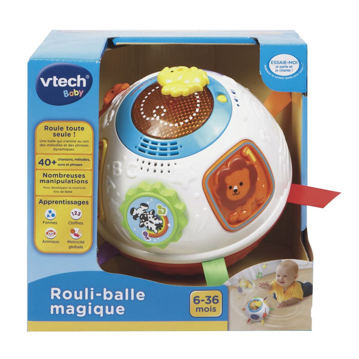 VTECH Rouli-balle magique interactive 