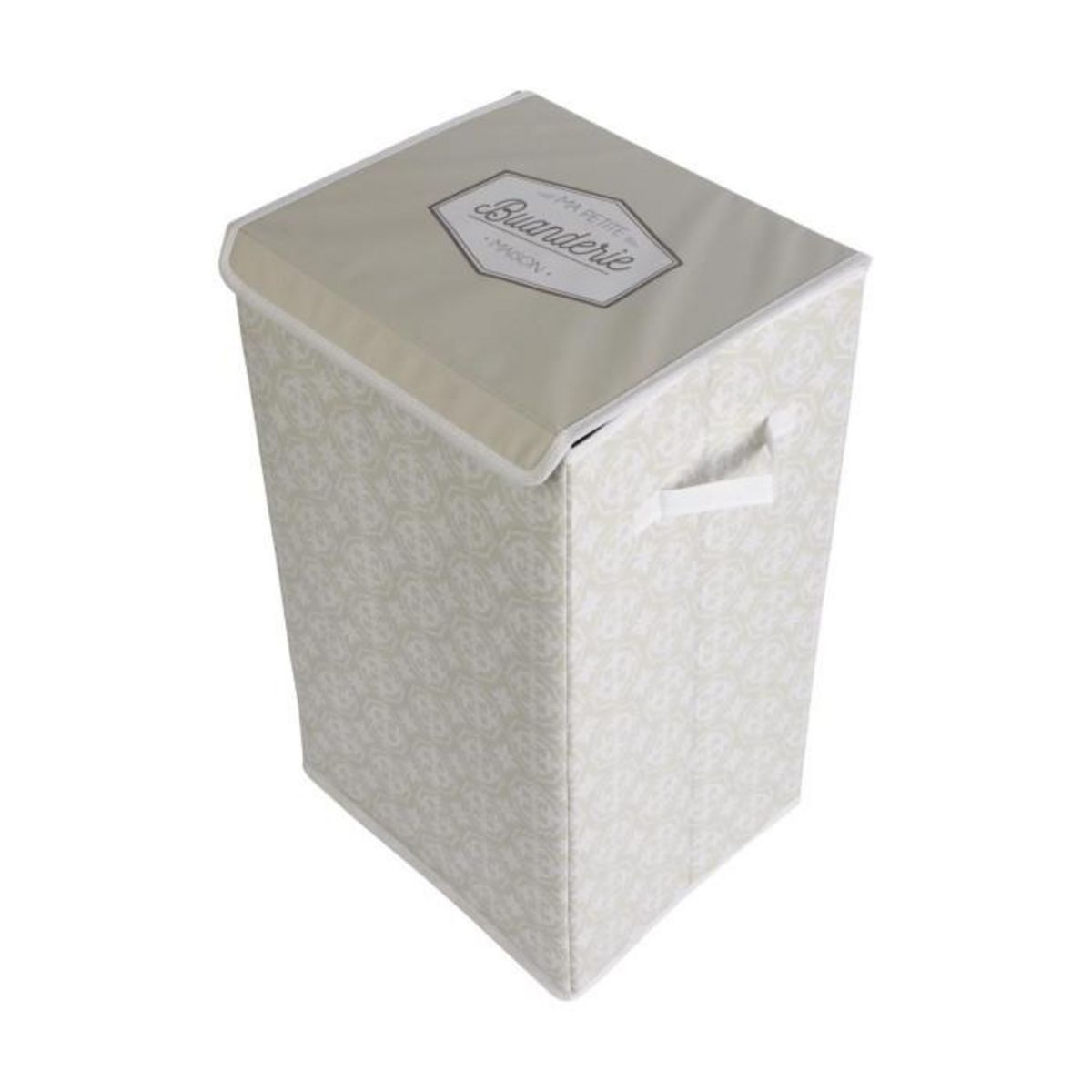 Paris Prix Panier à Linge  Ma Petite Buanderie  60cm Beige