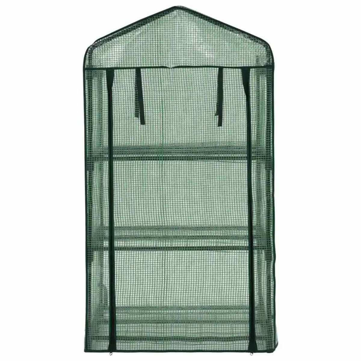 VIDAXL Mini-serre a 3 niveaux 69x49x125 cm