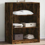 Voir la diapositive 1 : VIDAXL Garde robe chêne fumé 77x48x102 cm bois d ingénierie