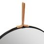 Voir la diapositive 5 : ATMOSPHERA Lot de 3 Miroirs Muraux Déco  Lilou  30cm Noir