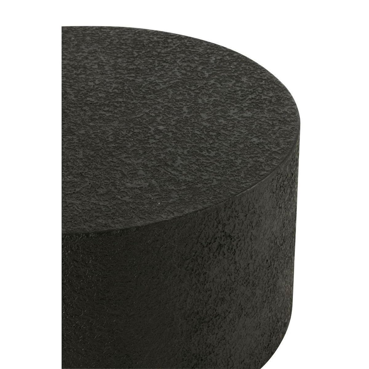 Paris Prix Table Basse Cylindrique  Tamrae  60cm Noir