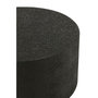 Voir la diapositive 2 : Paris Prix Table Basse Cylindrique  Tamrae  60cm Noir