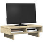 Voir la diapositive 3 : VIDAXL Support de moniteur chêne sonoma 50x27x15 cm bois d ingénierie