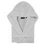 Voir la diapositive 3 : Sensei Maison Peignoir mi-long nid d'abeille SPA CAPUCHE