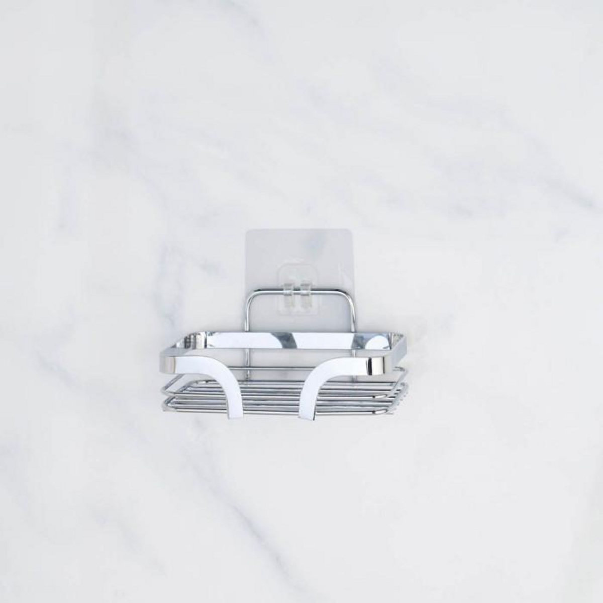 Paris Prix Porte Savon Adhésif  Filaire Premium  14cm Chrome