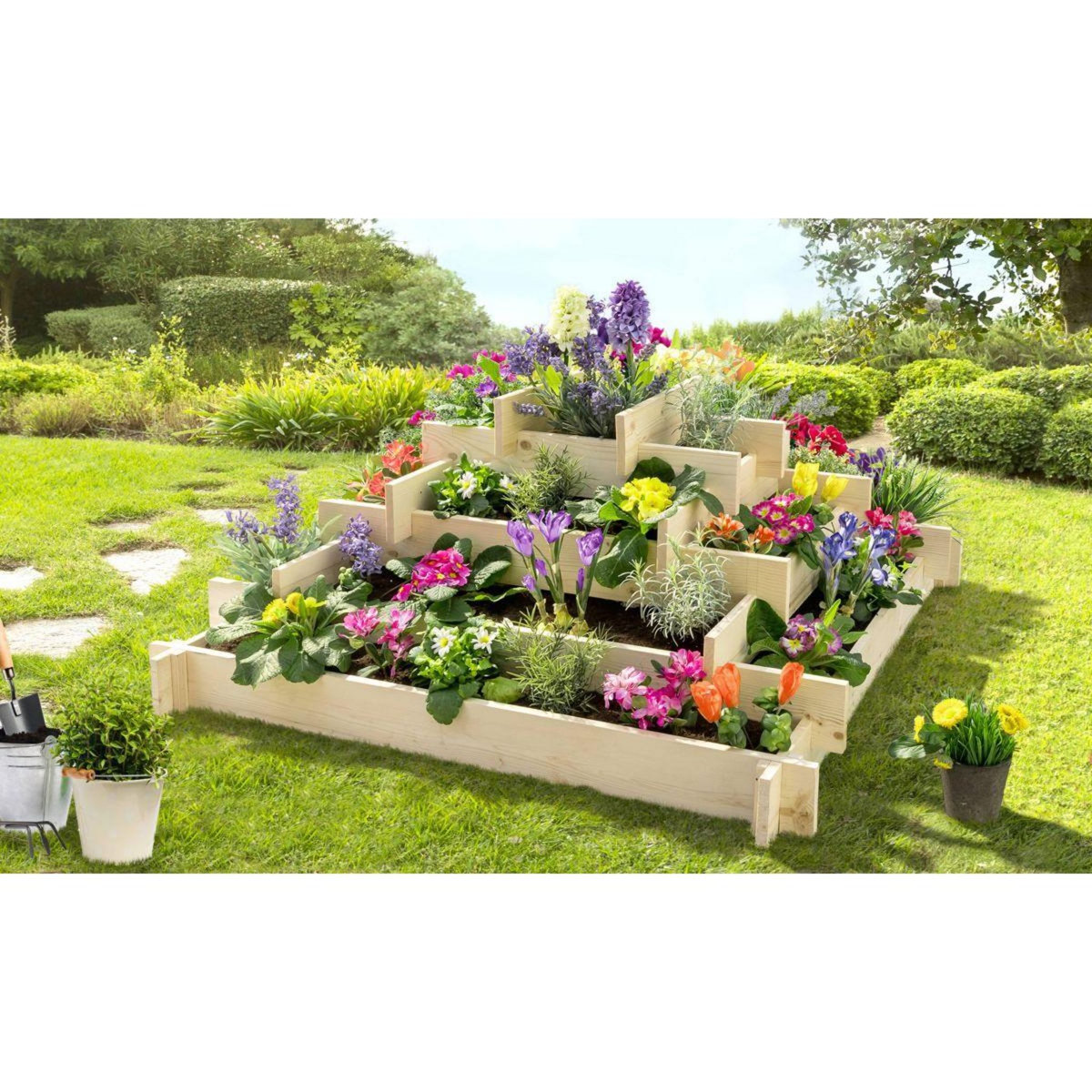 Jardikt Carré potager Pyramide