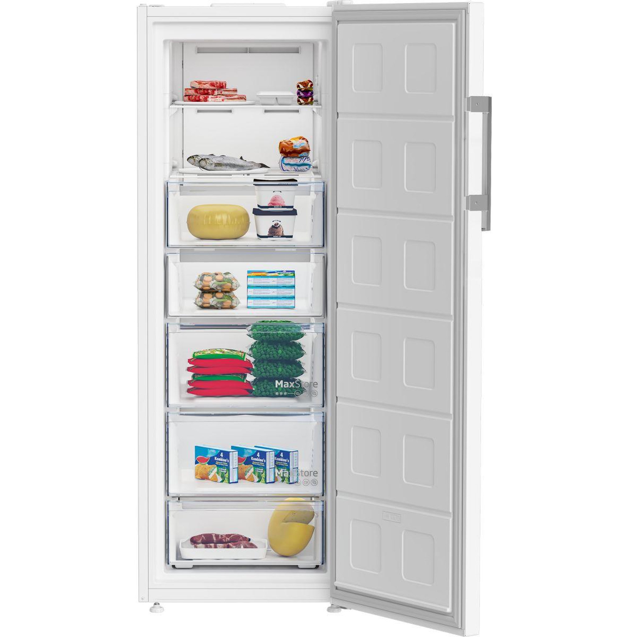 Voir la diapositive 2 : Beko Congélateur armoire b5rfne295w