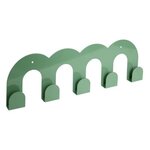 ATMOSPHERA Patère Murale 5 Crochets  Callista  50cm Vert