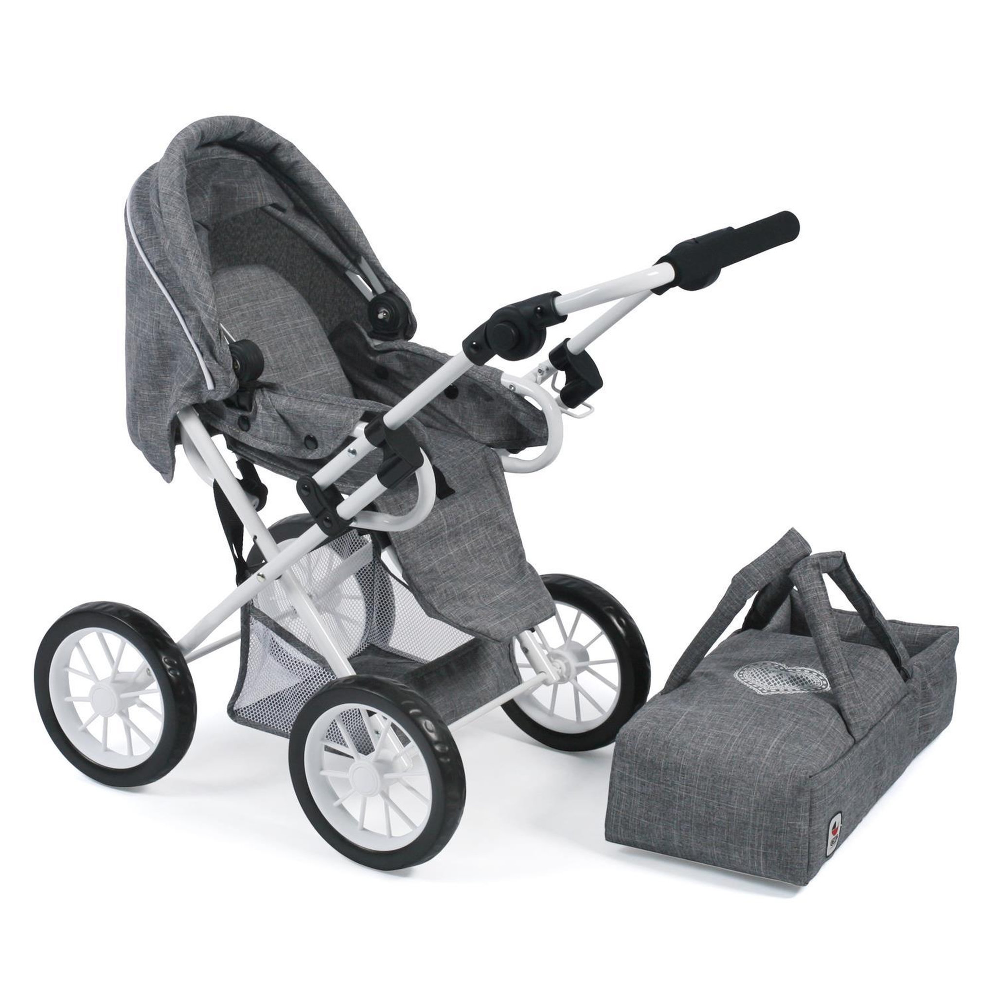 Voir la diapositive 3 : BAYER CHIC 2000 Poussette pour poupée Leni, coloris 76