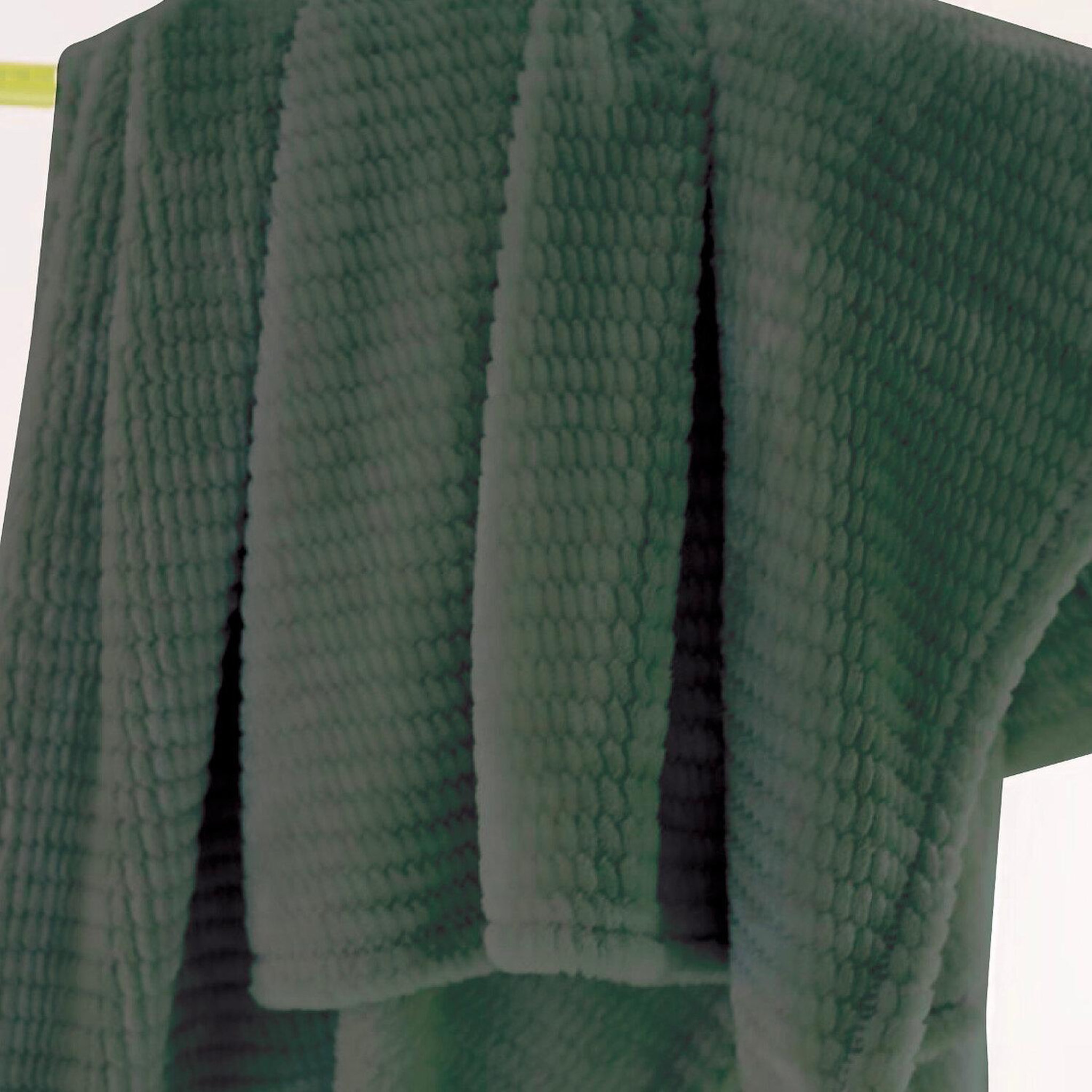 Voir la diapositive 3 : Les Ateliers du Linge Plaid microflanelle saya