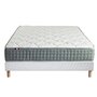 Voir la diapositive 5 : IDLITERIE Ensemble matelas Ressort 7 zones HYGGE + Sommier + couette + oreillers Fabriqué en France