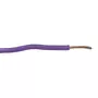 ZENITECH Câble électrique HO7V-U 1,5 mm2 violet 10 m