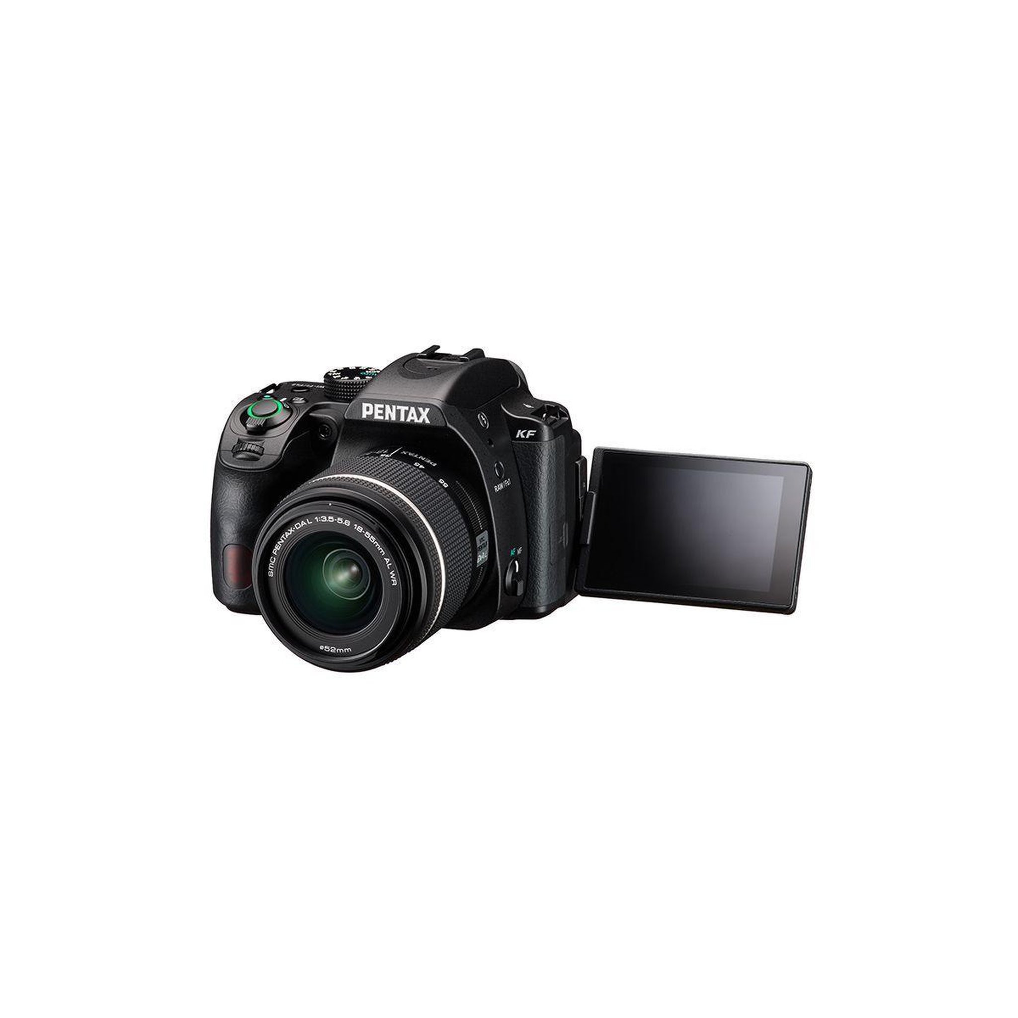 Voir la diapositive 2 : PENTAX Appareil photo reflex kf noir + 18-55mm wr + fourre tout