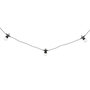 Voir la diapositive 1 : ATMOSPHERA Guirlande d'Extérieur Solaire 10 LED  Soa  800cm Noir & Blanc