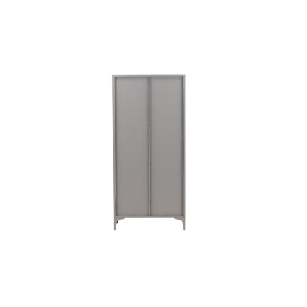 Paris Prix Armoire Design 2 Portes  Piring  85cm Gris Clair