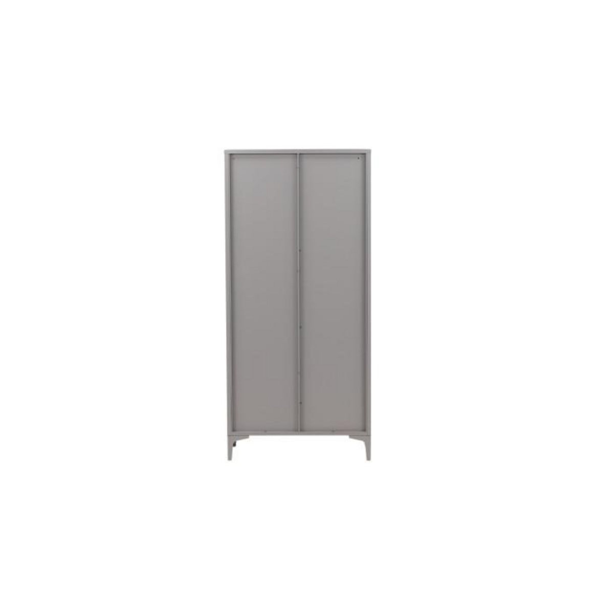 Paris Prix Armoire Design 2 Portes  Piring  85cm Gris Clair