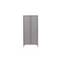 Voir la diapositive 5 : Paris Prix Armoire Design 2 Portes  Piring  85cm Gris Clair