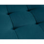 Voir la diapositive 5 : LISA DESIGN Anna - pouf en velours - pieds en bois