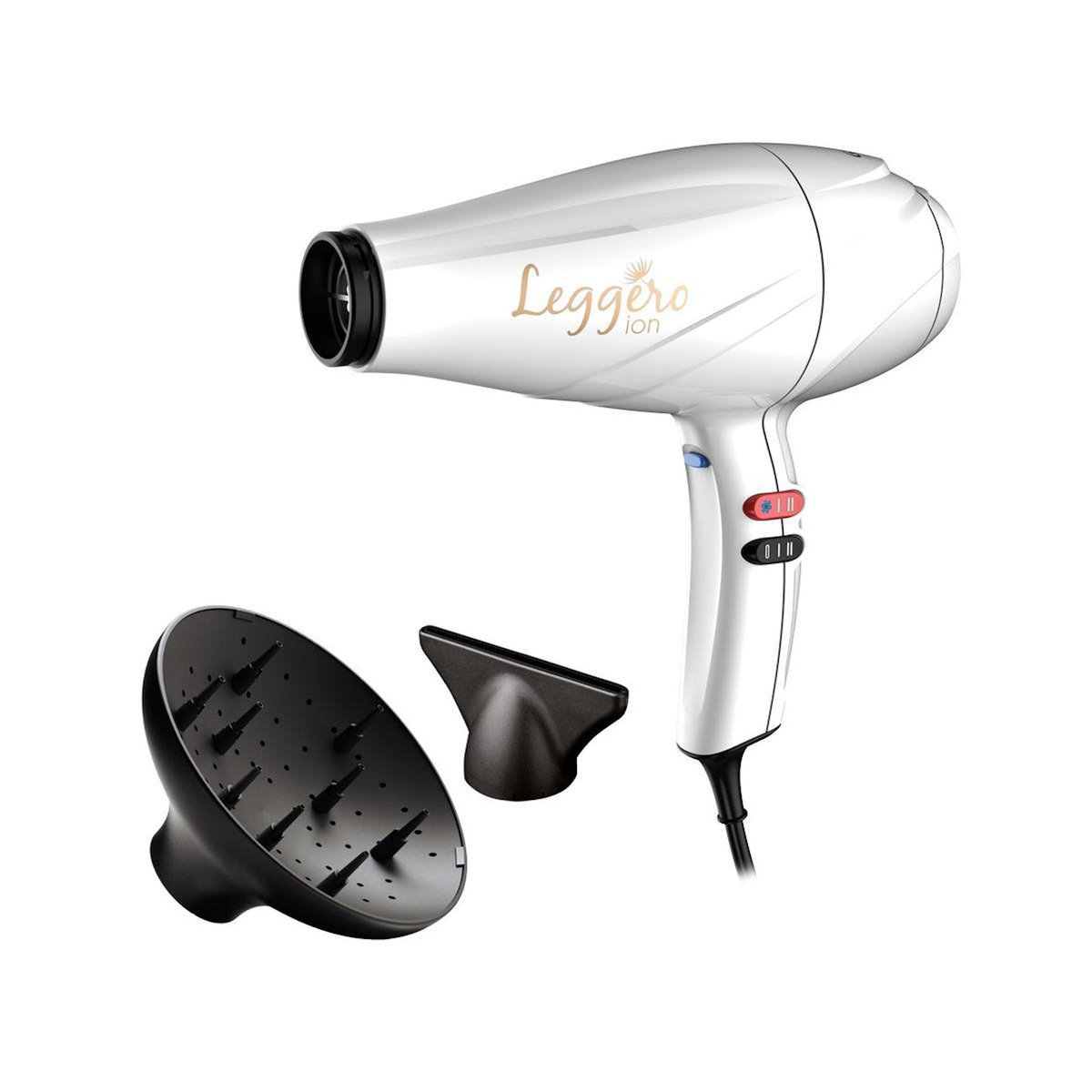 Gama GA.MA Leggero Ion sèche-cheveux 2400 W Blanc