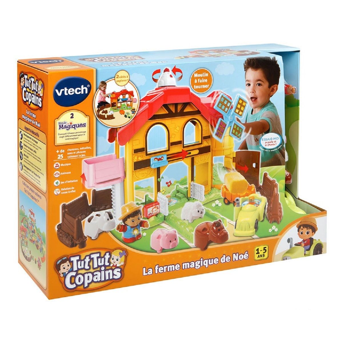 VTECH Tut Tut Copains La ferme magique de Noé (+ Noé p'tit fermier) 