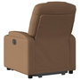 Voir la diapositive 5 : VIDAXL Fauteuil inclinable Marron Tissu
