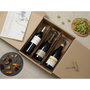 Voir la diapositive 3 : Smartbox Coffret de 3 bouteilles : vin rouge, vin blanc et champagne livrés à domicile - Coffret Cadeau Gastronomie