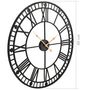 Voir la diapositive 6 : VIDAXL Horloge murale vintage avec mouvement a quartz Metal 60 cm XXL
