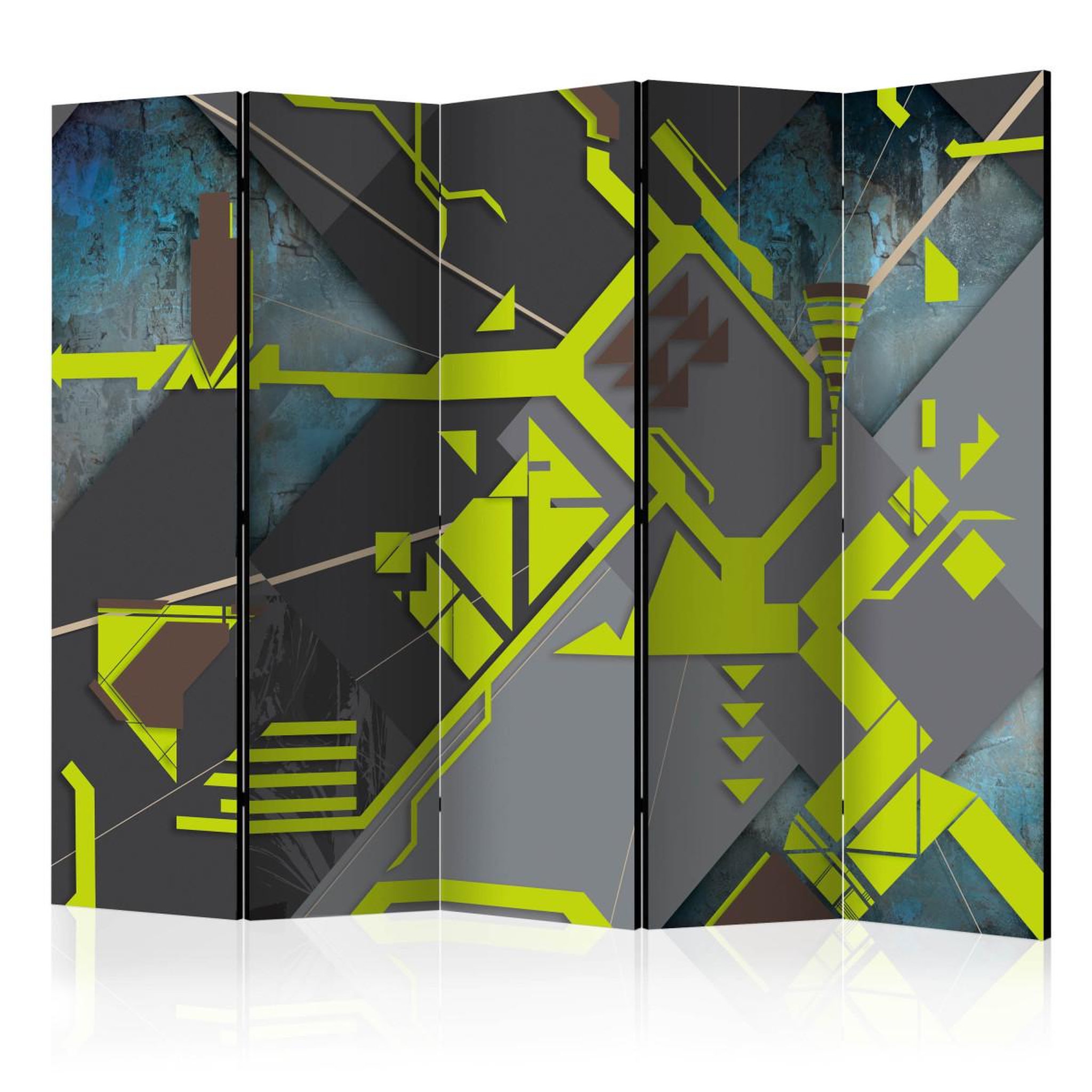 Paris Prix Paravent 5 volets  dynamic paths  172x225cm