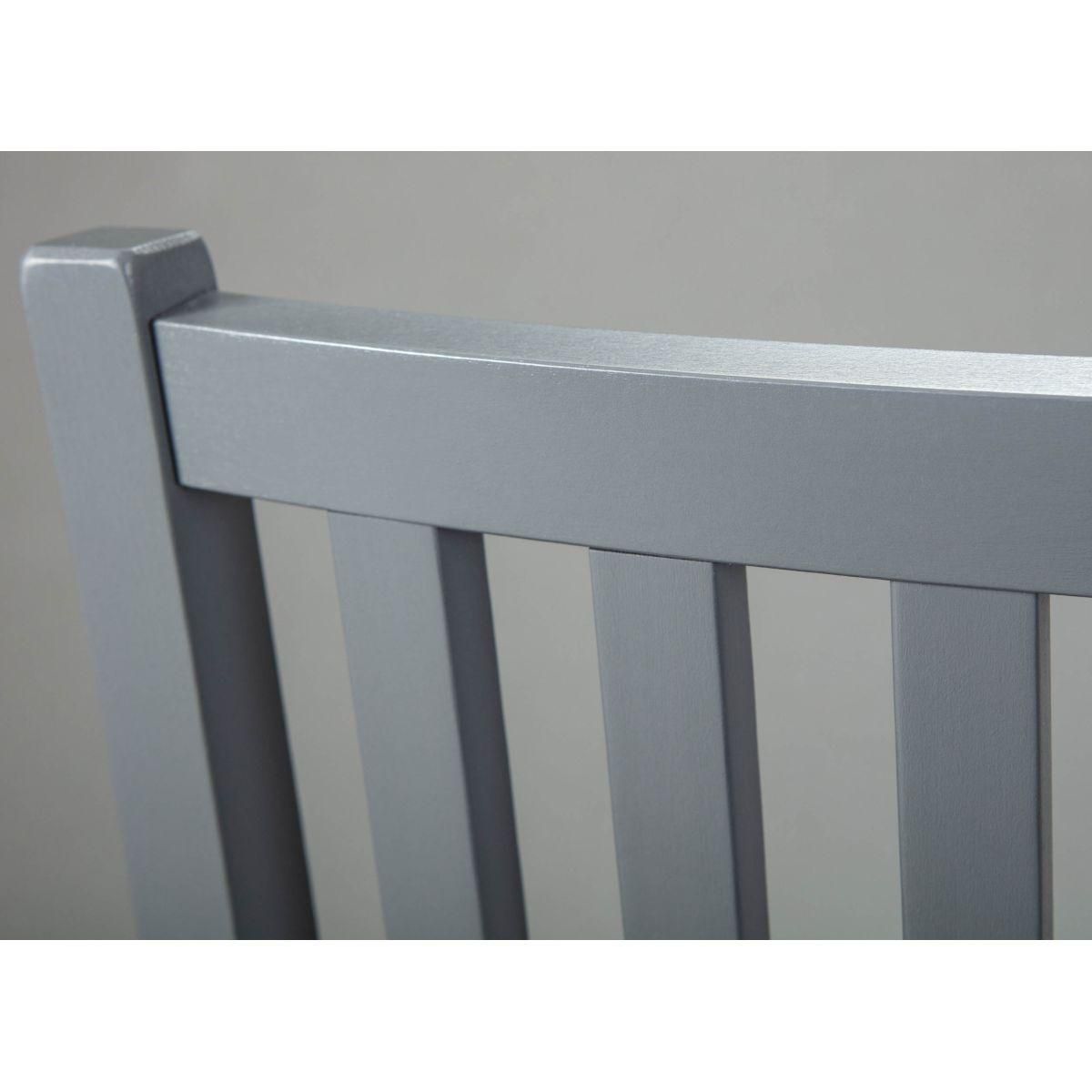 Lot de 2 chaises bois massif assise rembourée LUNA