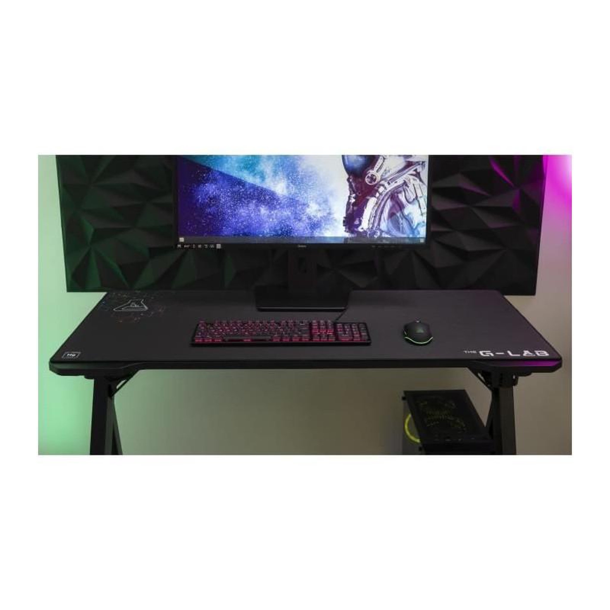 Voir la diapositive 2 : THE G-LAB Tapis de Souris Gamer - The G-Lab - PAD MERCURY - 1200x570x4mm